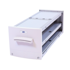 Rack, Code 201, Holds 2 96-Well Microplates and 2 (1.5 mL) Microcentrifuge Tubes  and 2 13 x 100 mm (9 mL) Tubes