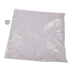 ASPEC Caps, 8 mL Glass Column, 250/Pack