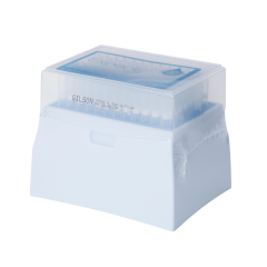 PIPETMAN EXPERT Tips, TIPACK, XL Sterilized Filter Tips, Low Retention, 50-1250 µL, Case, 32x96 Tips
